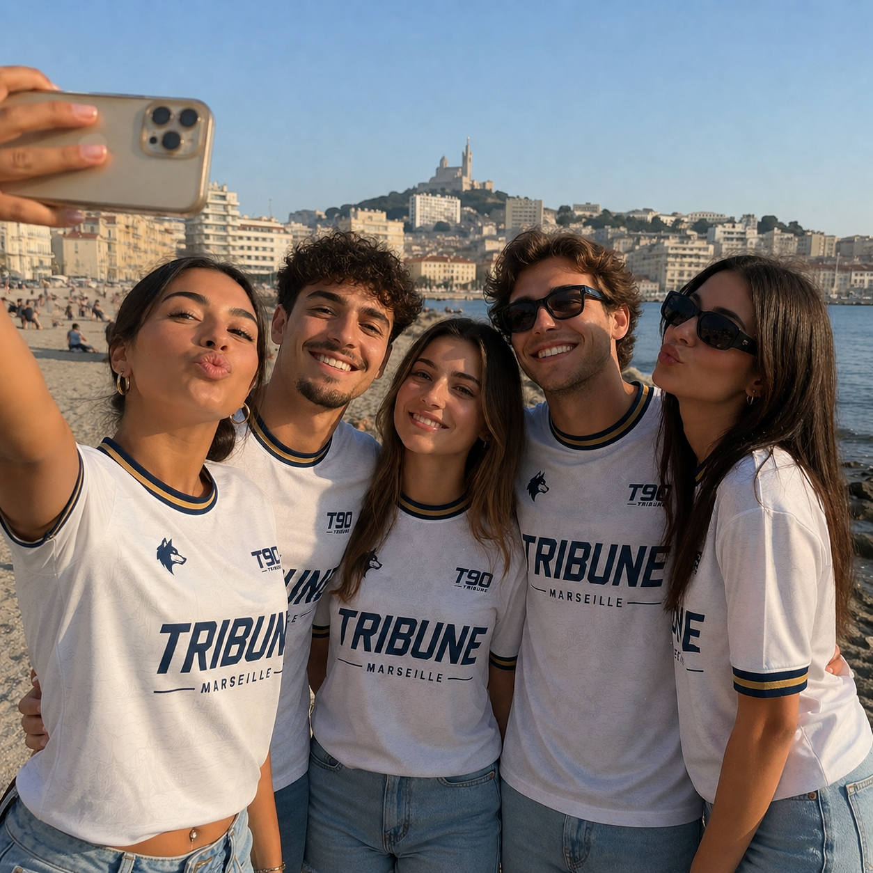 Maillot Tribune Marseille — "Aux Armes" | Édition Limitée